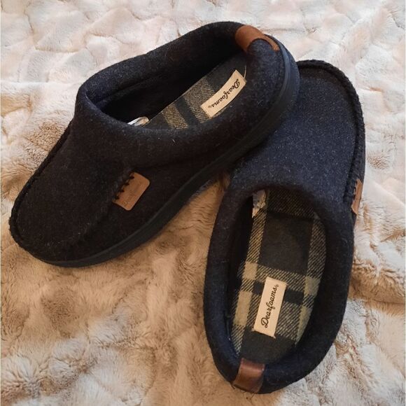 DEARFOAMS Wool Blend MENS SLIPPERS - Picture 1 of 13